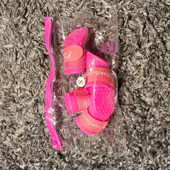Pink Pet Booties - Picture 2 of 4